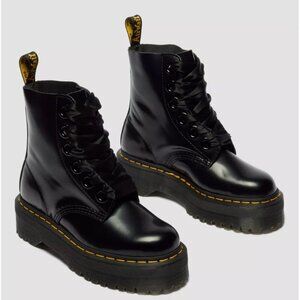 Dr. Martens Molly Women's Leather Platform Boots